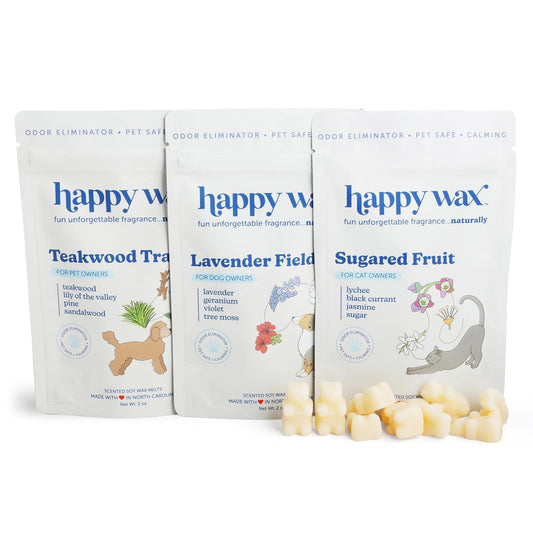 Happy Wax Pet Scents Collection: Pet Safe