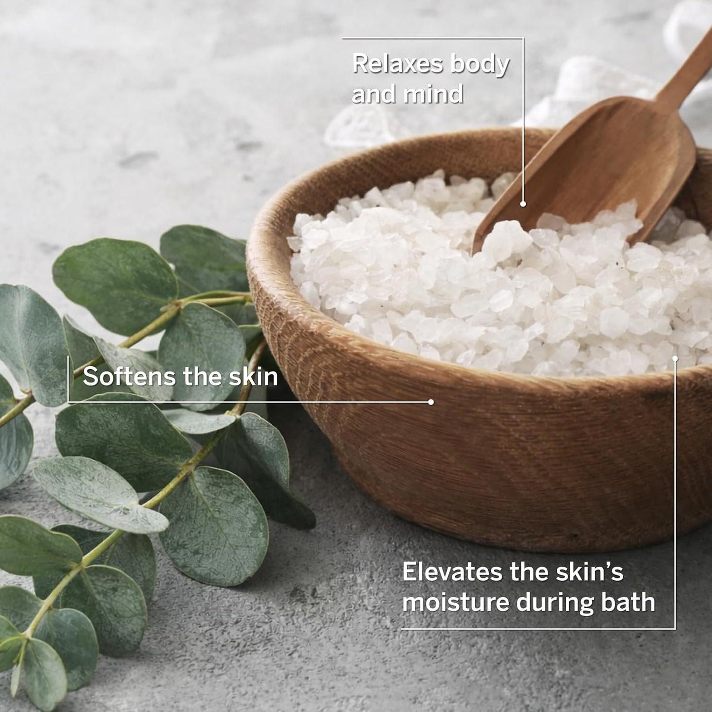 AHAVA Dead Sea Mineral Bath Salt- Intense Relaxation for Body & Mind, Elevates Moisture, Softens & Eases Sore Muscles, Enriched by Exclusive Dead Sea Salt & Osmoter blend, 32 oz