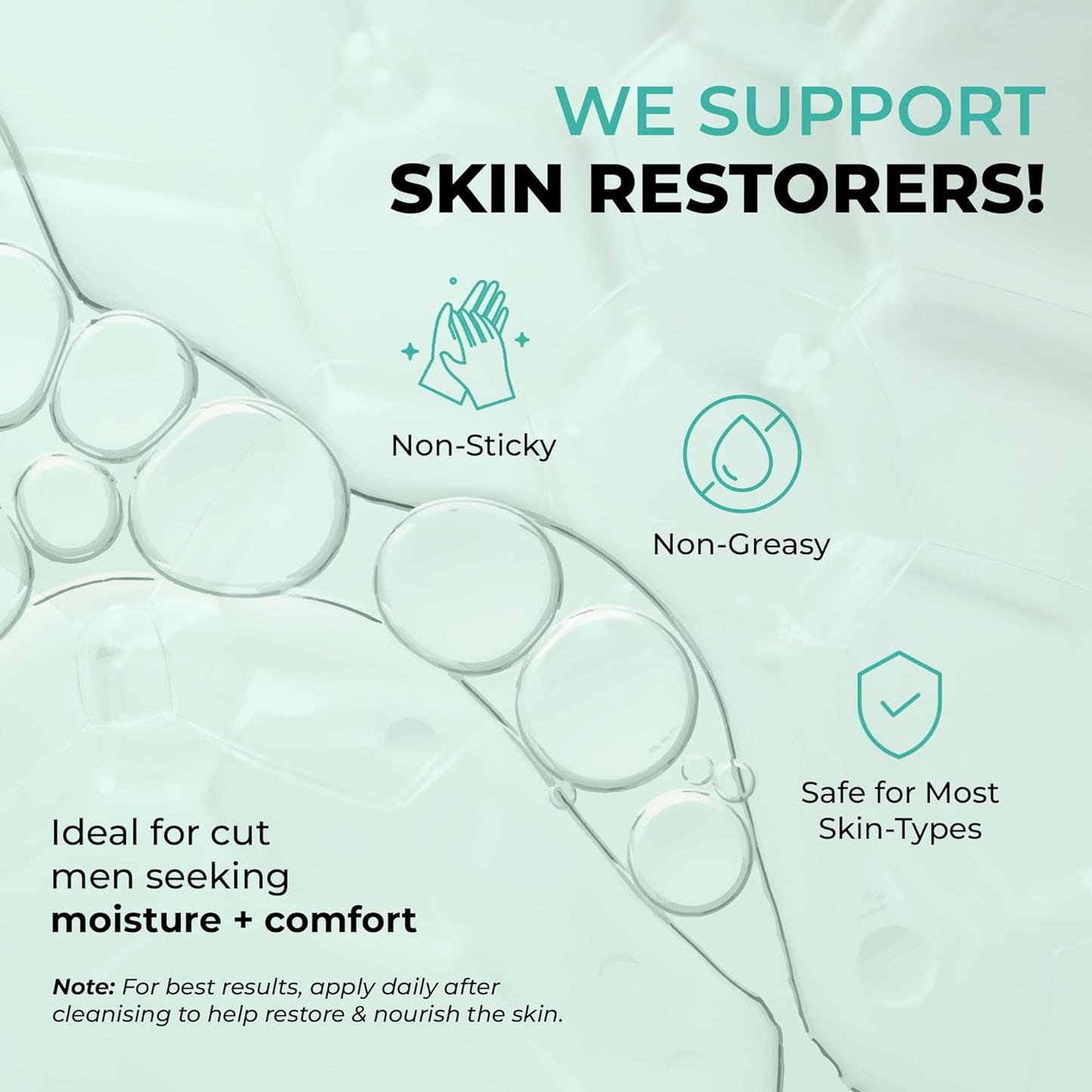 SOOTHE it Personal Moisturizing Serum for Men - Light, Non-Greasy Moisturizer for Dry & Itchy Private Skin with Aloe Vera, Grapeseed, Sweet Almond & Coconut Oils, Vitamin E - 1 Oz Bottle