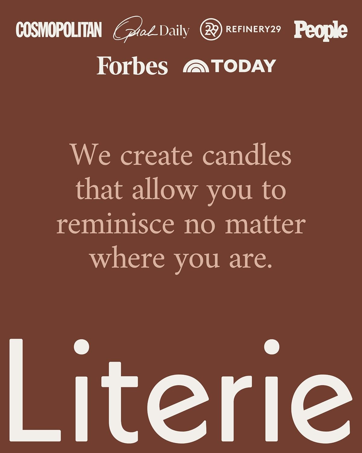 Literie NYC Inspired Scented Candle: I Have a Cabin in Upstate - Smoke & Pine Scent, 9oz, 50 Hour Burn, Vegan Soy & Coconut Blend Candle for Home Decor, Gift for Women & Men
