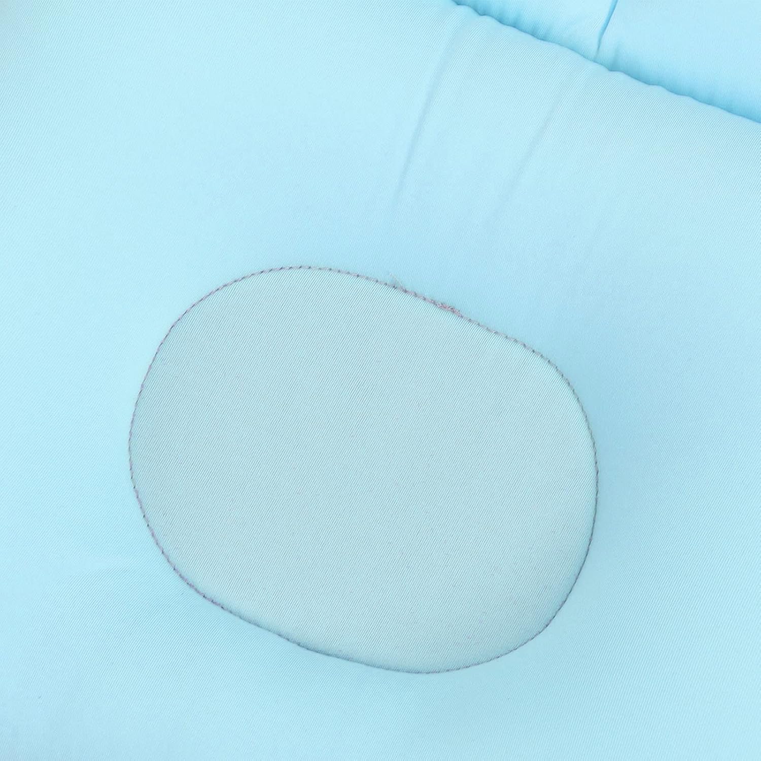 Full Body Bath Pillow Bathtub Cushion with Soft Folding Headrest, Back Support & Neck Support Pillow for Tub (Blue)