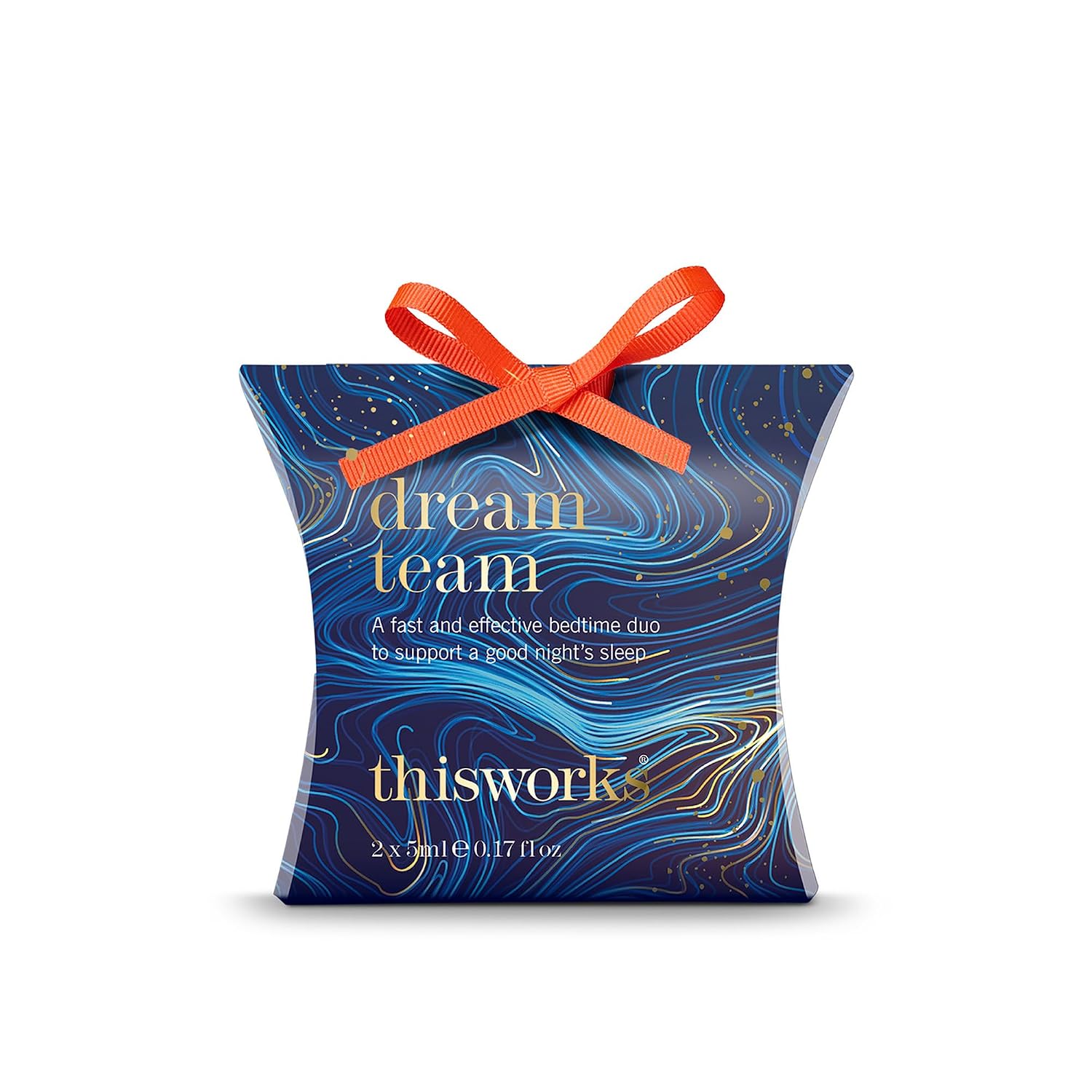 This Works Dream Team Bedtime Duo – Deep Sleep Pillow Spray 5ml & Stress Check Roll-On 5ml – Aromatherapy Gift Set with Lavender, Eucalyptus & Vetivert