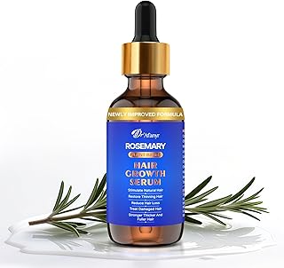 Rosemary Oil for Hair Growth: Hair Scalp Oil with Organic Rosemary Essential Oil, Upgraded Plant-Based Formula to Invigorate Follicles Strengthen Roots and Reduce Loss & Bald Patches