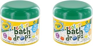 Play Visions Crayola Bath Dropz 2.68 oz,45 tablets (Pack of 2)
