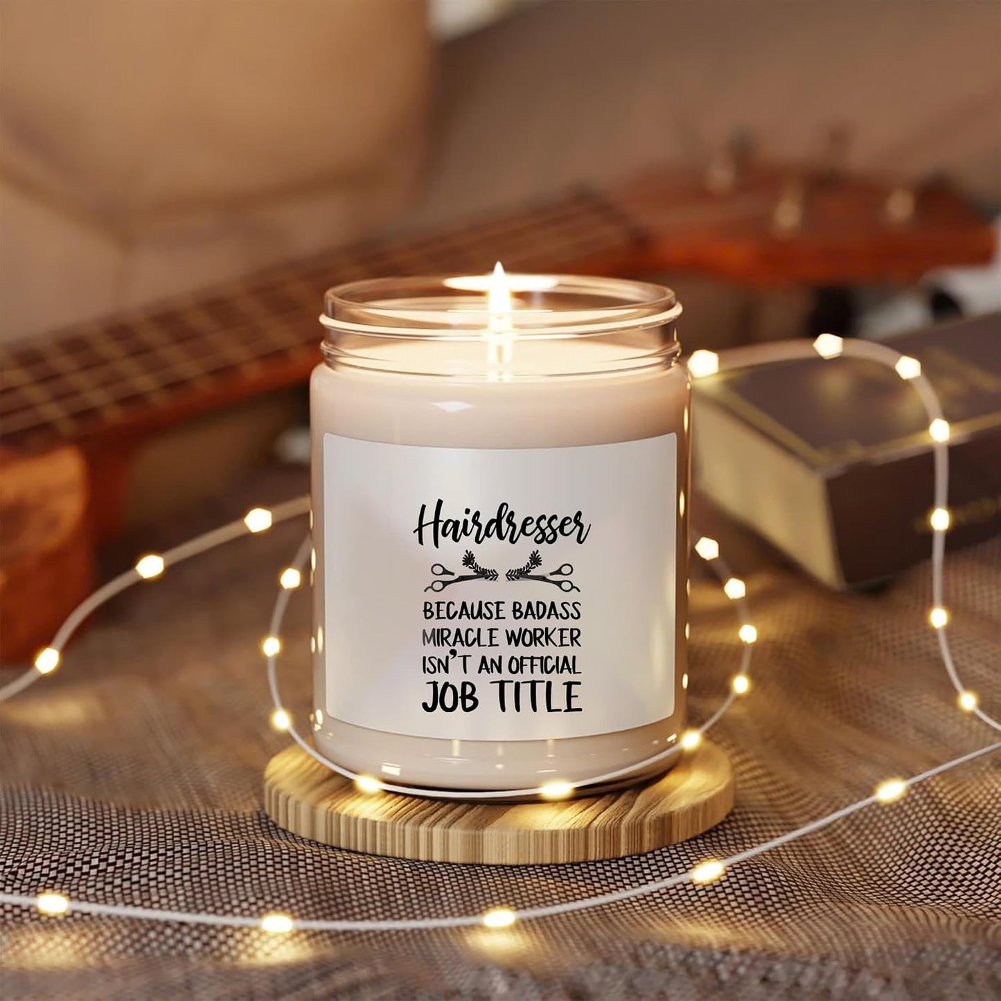 Gift for Hairdressersfunny Hairdresser Candle Coconut Soy Wax Candle 4oz, 9oz