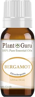 Bergamot Essential Oil 10 ml 100% Pure Undiluted Therapeutic Grade.