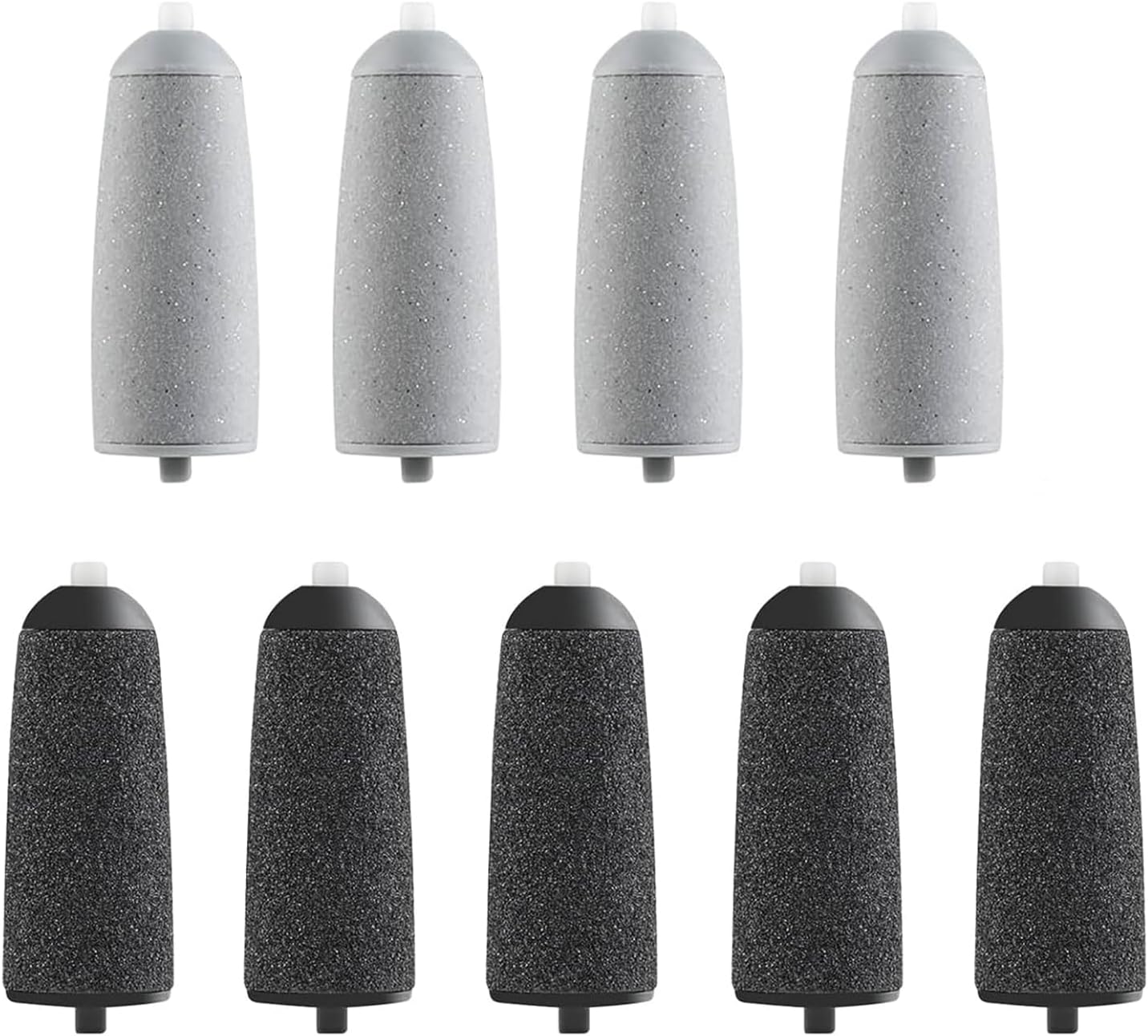 9 Pack Pedicures Replacement Heads, Electric Foot Callus Remover Roller Refills Include 5 Extra Coarse & 4 Regular Coarse Heads Compatible with ZABOUL/haootadiy (9 Pack 01)