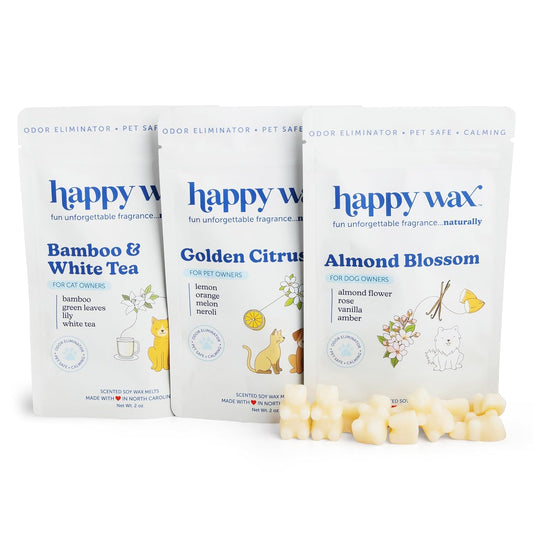 Happy Wax Pet Scents Collection: Pet Safe