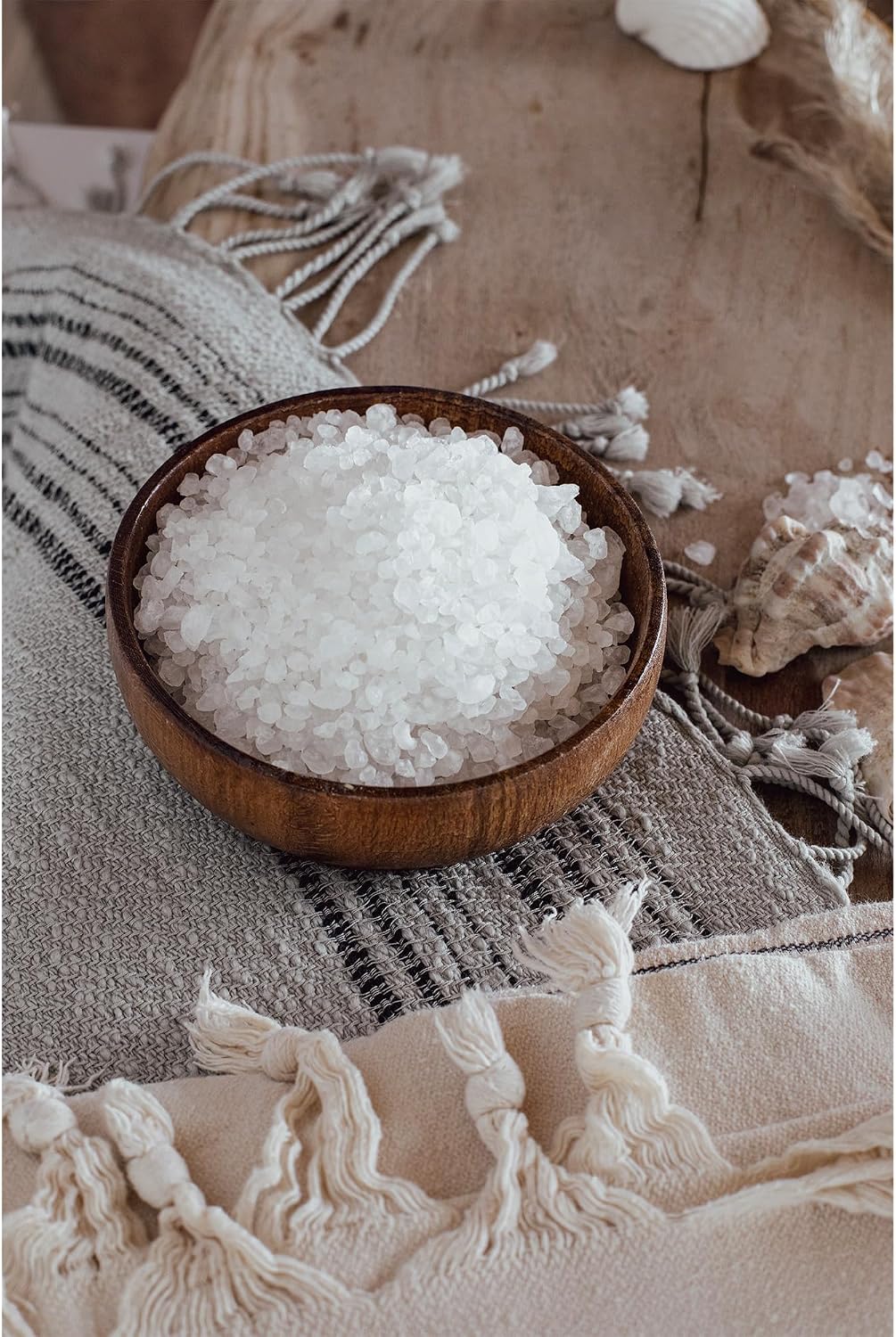 306 Deep Coarse Dead Sea Salts for Soaking - 350 Grams of 2-4 mm 100% Dead Sea Salt Bath for Men and Women, Pure Bath Minerals with Magnesium, Zinc, Potassium for Soaks and Body Scrub