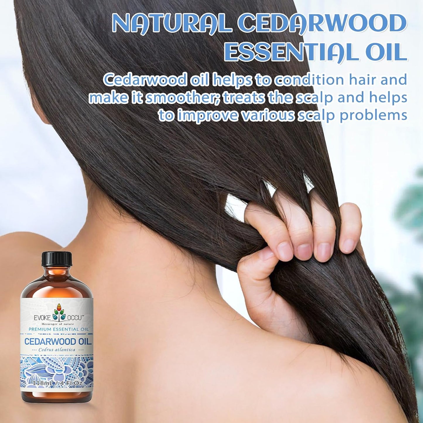 EVOKE OCCU Citronella Essential Oil and Cedarwood Essential Oil - 4 Fl Oz