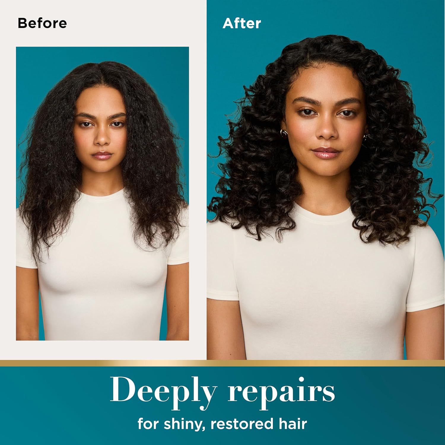 OGX Renewing + Argan Oil of Morocco Hair Oil, Extra Strength Penetrating Serum Treatment for Dry, Damaged, Frizzy, Curly & Coarse Hair, Cold-Pressed Argan Oil, Shine, 3.3 Fl Oz