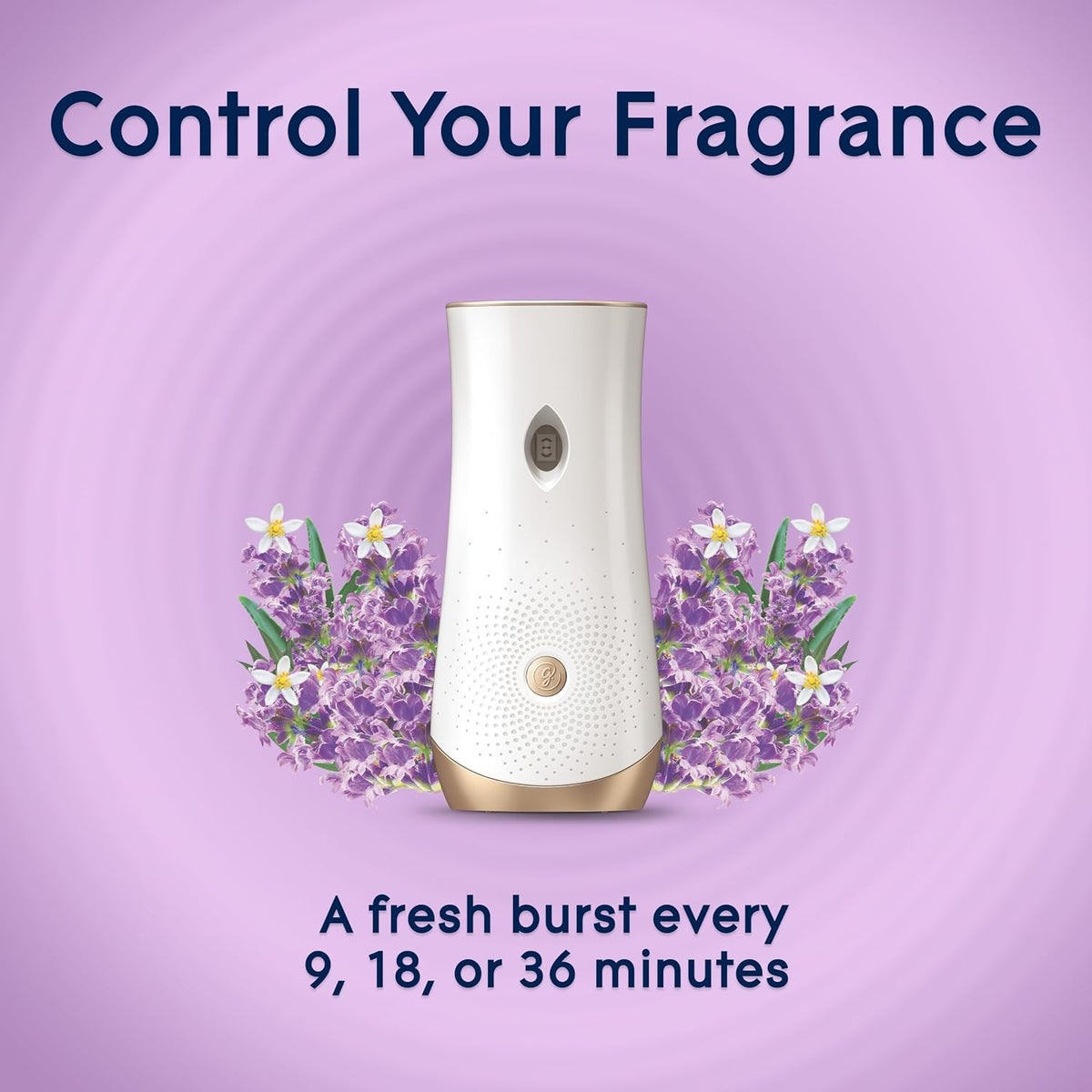 Glade Automatic Spray Refill, Air Freshener for Home and Bathroom, Tranquil Lavender &amp; Aloe, 6.2 Oz