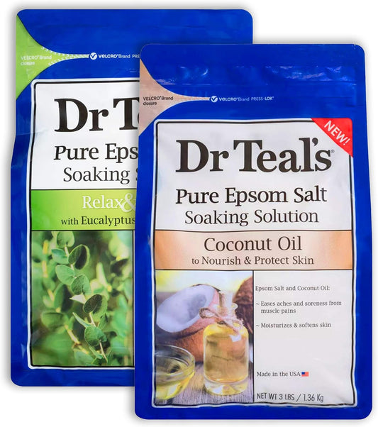 Dr Teal's Epsom Salt Bath Variety Gift Set (2 Pack