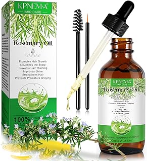 Rosemary Essential Oil for Hair Growth and Nourished Skin - 100% Pure Natural Multi-Purpose Oil (2.02 Fl Oz)