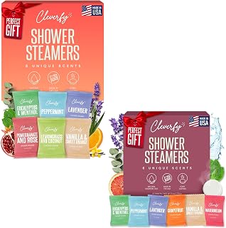 Cleverfy Shower Steamers Aromatherapy for Women and Men – 6 x 2 Pack