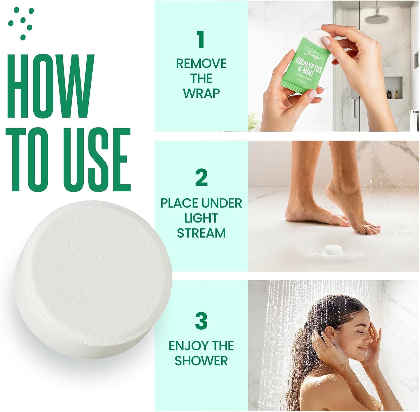 Cleverfy Shower Steamers Aromatherapy - Birthday Gifts for Women, Mom, Wife, Grandma, Her, Best Friend, Daughter, Sister, Teens & Girlfriend - 18 Tablets