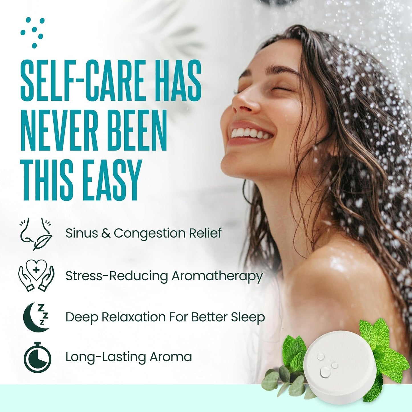 Cleverfy Shower Steamers Aromatherapy - Birthday Gifts for Women, Mom, Wife, Grandma, Her, Best Friend, Daughter, Sister, Teens & Girlfriend - 18 Tablets