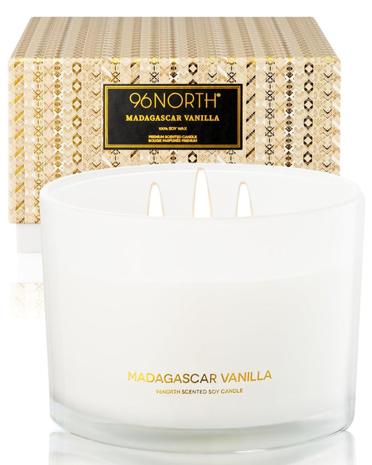 96NORTH Luxury Vanilla Soy Candles