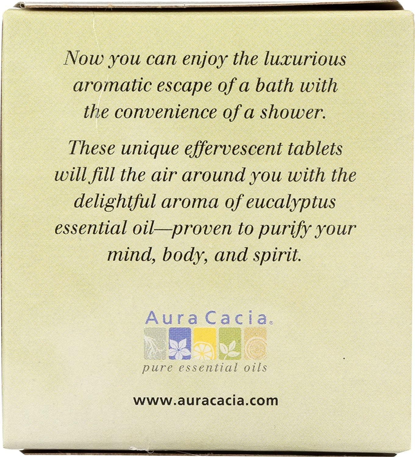 Aura Cacia Purifying Eucalyptus Aromatherapy Shower Tablets