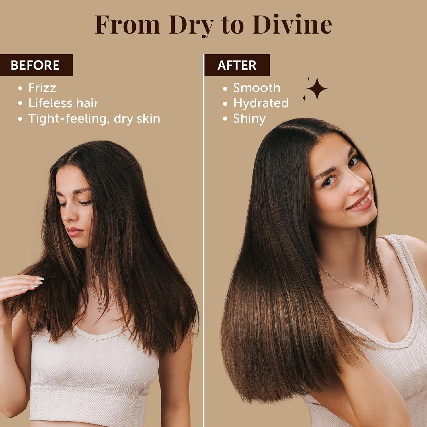 Dubai Premium Moroccan Argan Hair Oil & Body Elixir - Lightweight Treatment for Dry Damaged Hair, Split Ends - Controls Frizz, Boosts Shine, Hydrates Skin - 100 mL (3.38 Fl Oz)