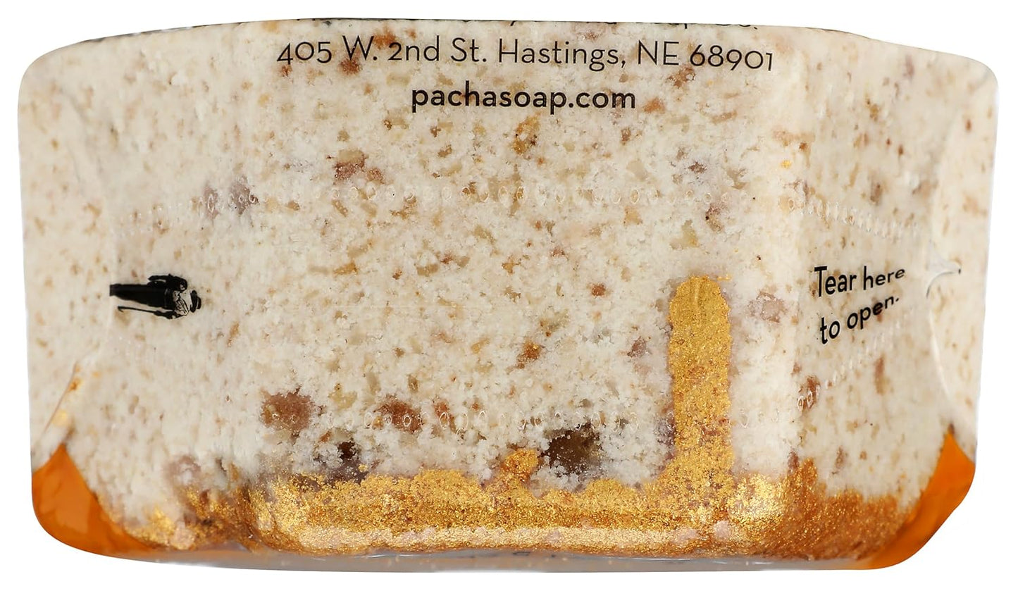 Pacha Soap Sweet Almond Honeycomb Froth Bomb, 5 OZ