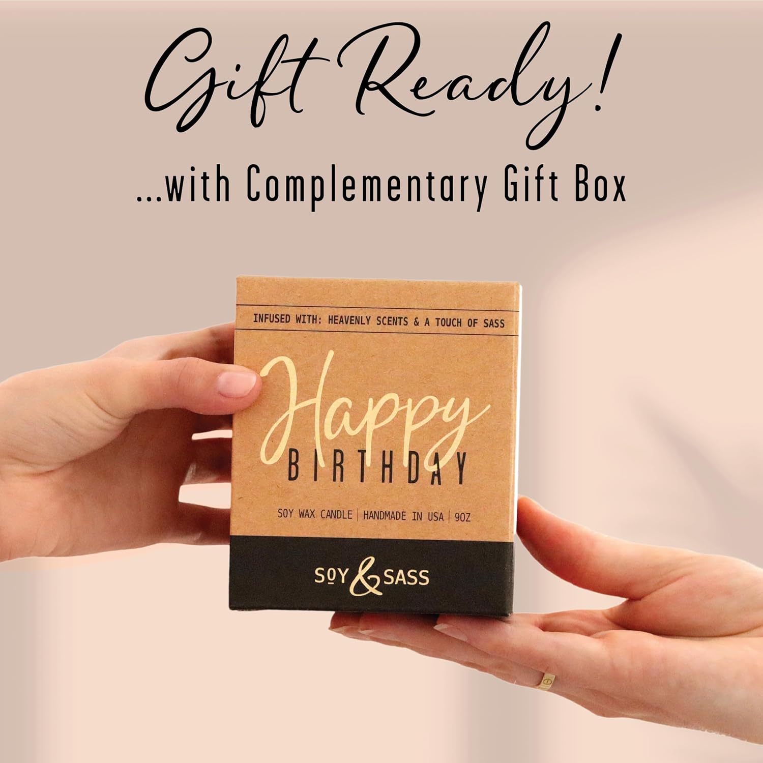 40th Birthday Gifts Women Unique - 'Limited Edition 1986' Soy, w/Champagne on Ice I 40 Year Old Birthday Gifts for Women I 9oz Reusable Jar, 50Hr Burn, Made in USA