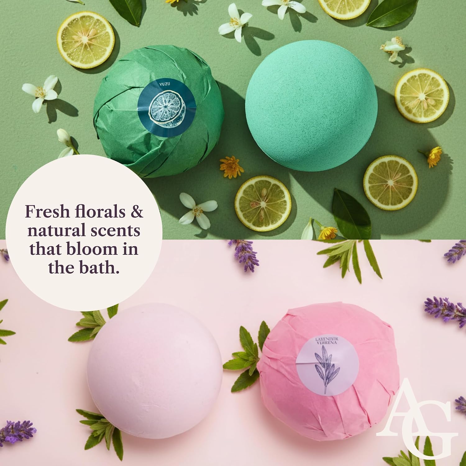Bath Bombs Set Pack of 12 Pcs Gift Set for Women - Large 150g Oversized Bath Bombs for a Soft Skin Feel, Spa Gift Set for Birthday, Gift Box Idea for Her
