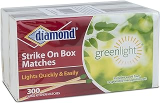 Diamond Greenlight Strike on Box Matches, 300 Count (Pack of 2)