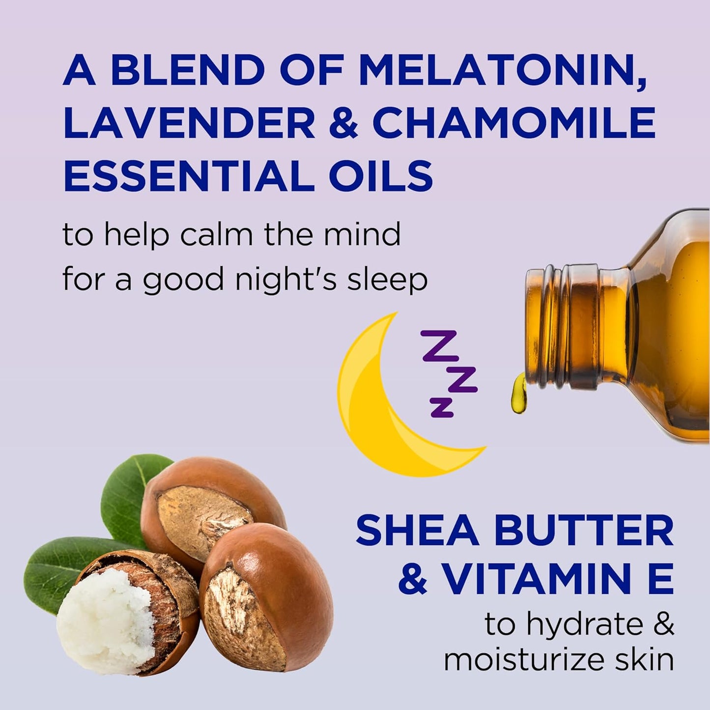 Dr Teal's Sleep Body Lotion, 24-Hour Moisture, with Melatonin, Lavender & Chamomile Essential Oils, 8 fl oz (Pack of 3) & Foaming Bath with Pure Epsom Salt, Sleep Blend with Melatonin