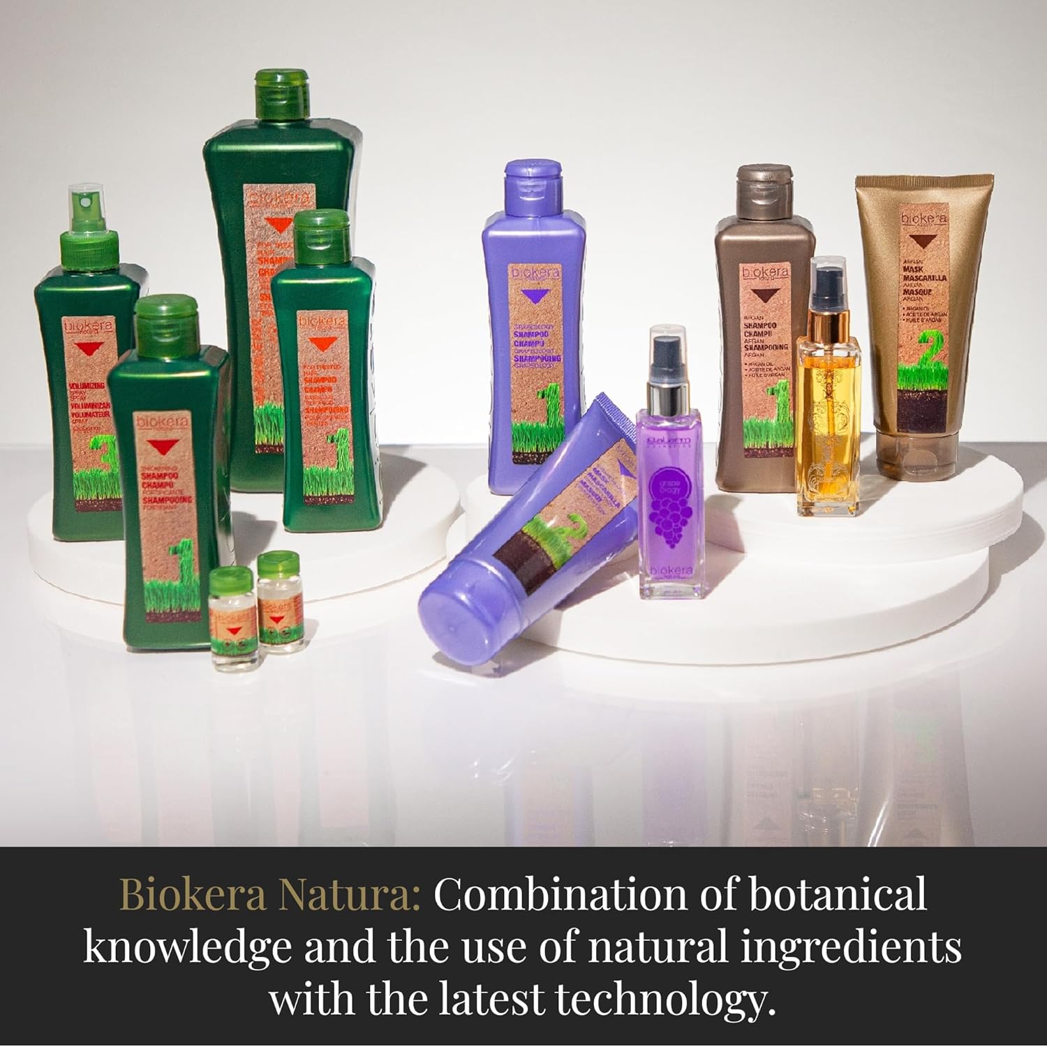 SALERM - Argan Oil Hair Serum - Biokera Arganology - 60 ml - for Very Dry and Damaged Hair - Nutrition and Shine - Revitalizes Hair - Extra Hydration