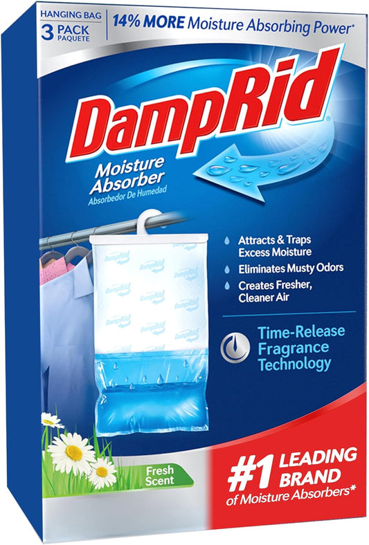 DampRid Fresh Scent Hanging Moisture Absorber