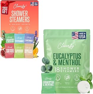 Cleverfy Shower Steamers Aromatherapy for Women and Men – 6 x 18 Pack