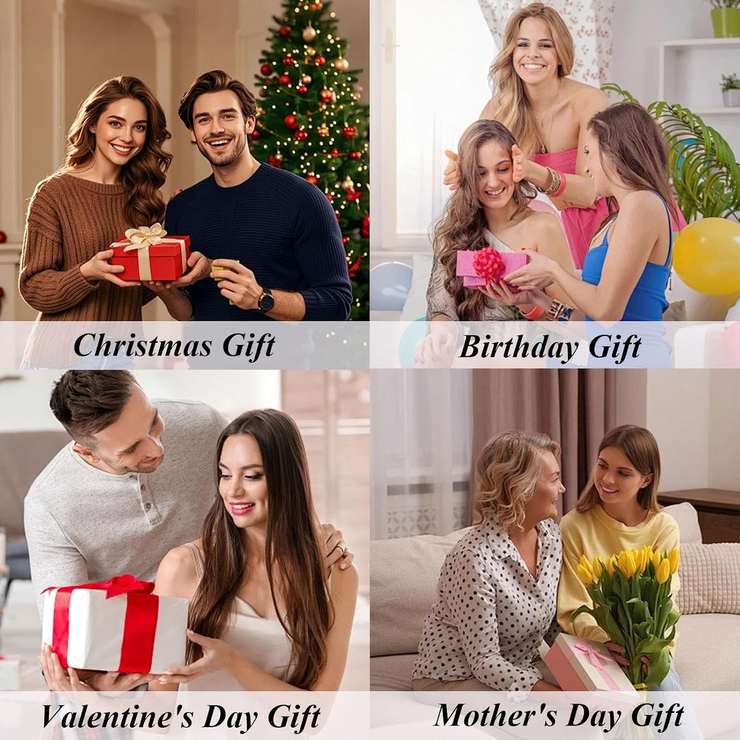 INSEEK Cherry Blossom Bath and Body Gift Set for Women, 9Pcs Bath Gift Sets, Home Bath Spa Gifts Set for Self Care, Christmas Birthday Gifts for Mom, Girlfriend, Sister, Female Friends