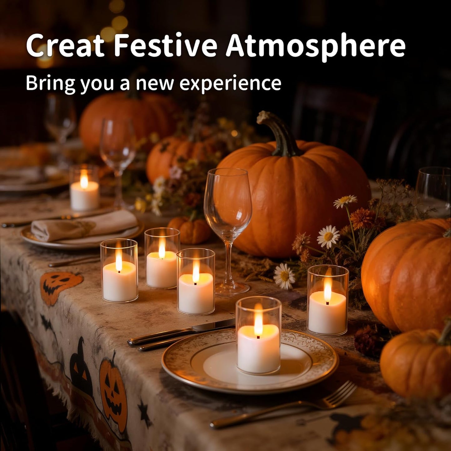 Rechargeable Flameless Candles with Timer Remote, 1.7"x2.6" Clear Acrylic LED Tea Lights Candles，Small Votive Electric LED Candles for Home Aniversary Wedding Holiday Decor(12 Pack)