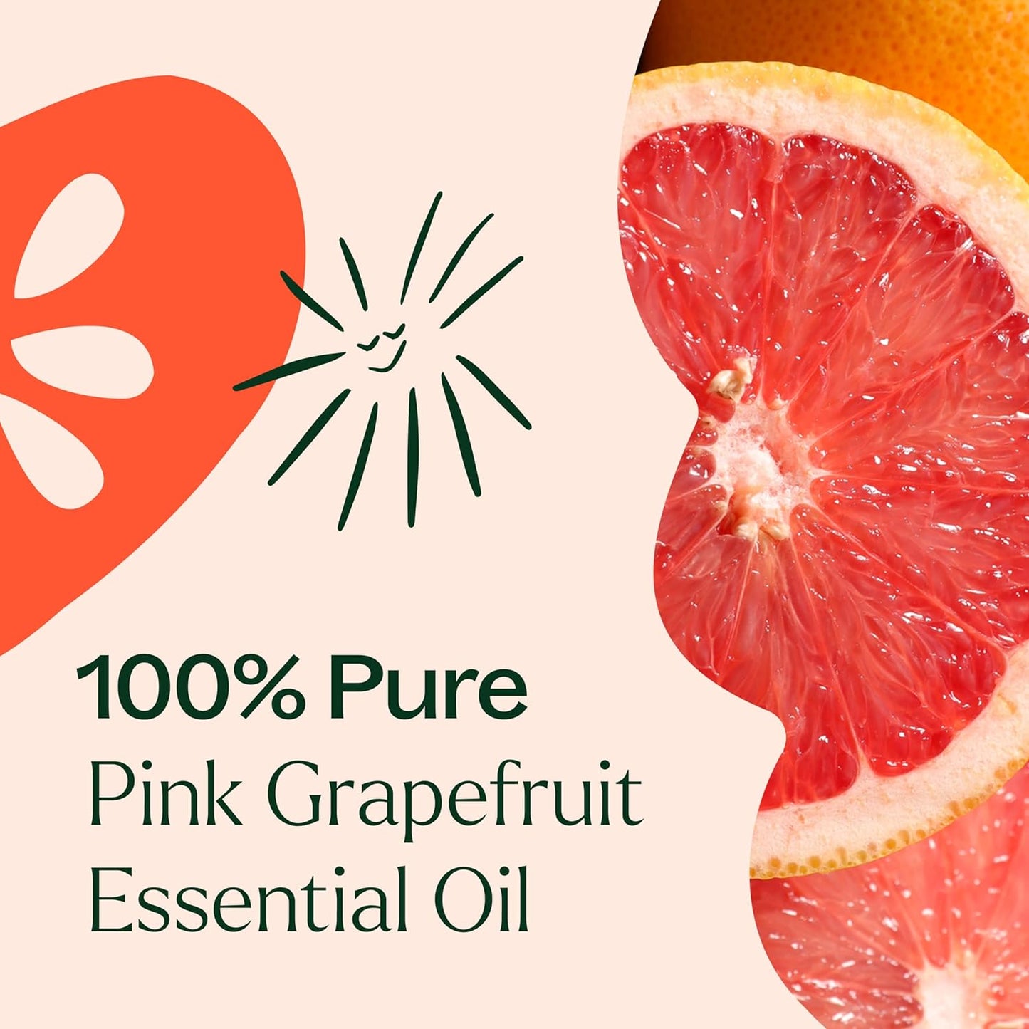 Plant Therapy Pink Grapefruit Essential Oil 100 mL (3.3 oz) 100% Pure, Undiluted, Natural Aromatherapy, Therapeutic Grade