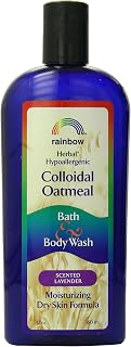 Rainbow Research Colloidal Oatmeal Bath & Body Wash, Lavender Scent - 12 Oz