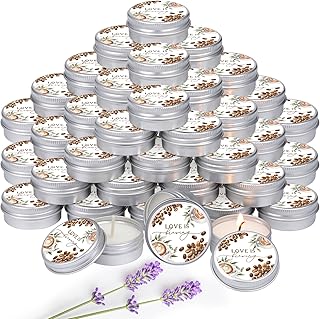 MTLEE 50 Pcs Love is Brewing Bridal Shower Candles Gift Favors for Guests 1 oz Lavender Scented Soy Wax Aromatherapy Coffee Candle Favors for Wedding Party Guests