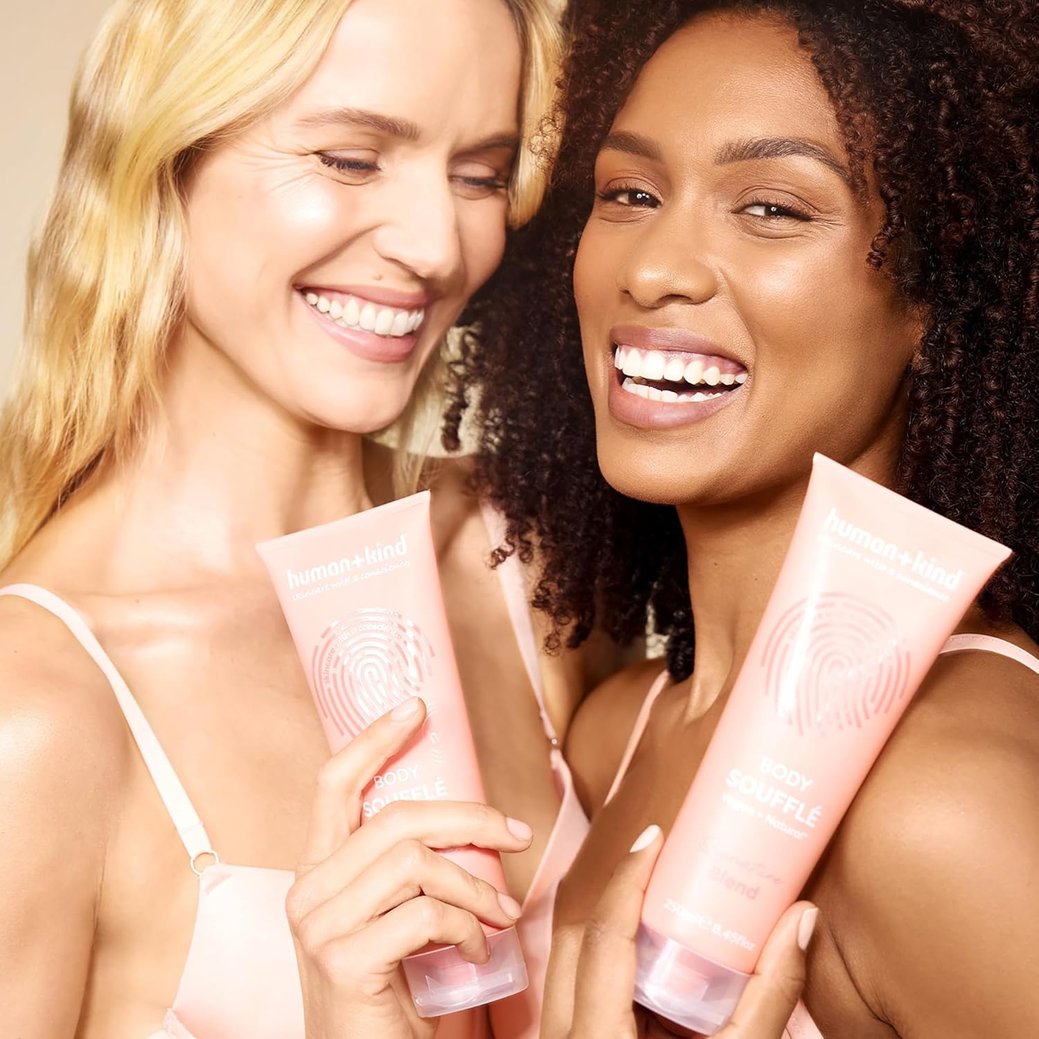 Human+Kind Signature Blend Body Souffle - Fast Absorbing Body Lotion - Hydrates Skin with Formulated Shea Butter and Apricot Kernel Oil - 8.5 oz