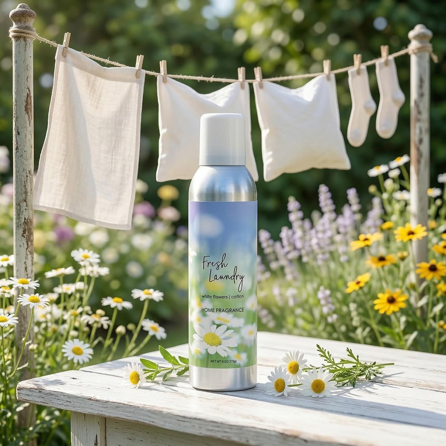AP Fragrance Fresh Laundry - Air Freshener Spray - Concentrated Odor Eliminator for Home, Car, Office