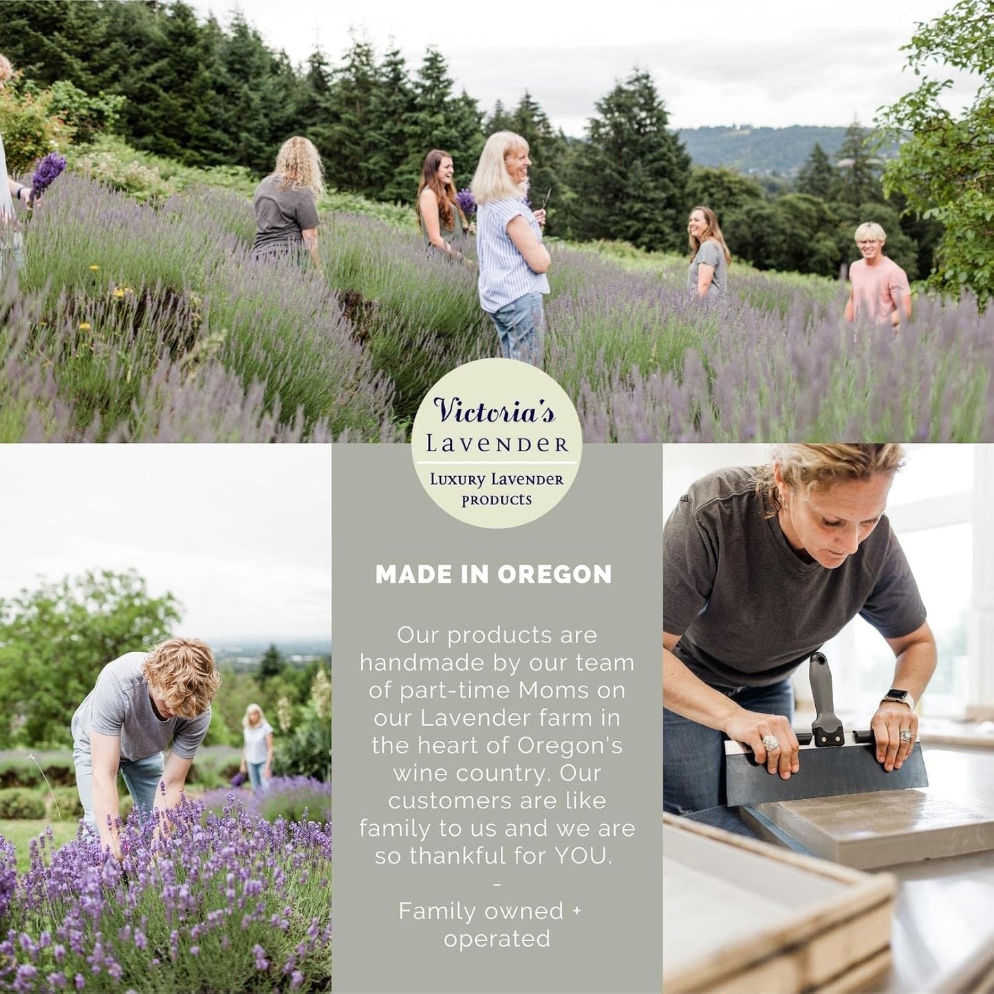 Victoria's Lavender Room Fragrance Spray - Air Freshener & Odor Eliminator - Vanilla Lavender Spray - Luxury Essential Oil Scent for Home & Bathroom - Aromatherapy Relaxation - 1 Pack, 4 fl oz