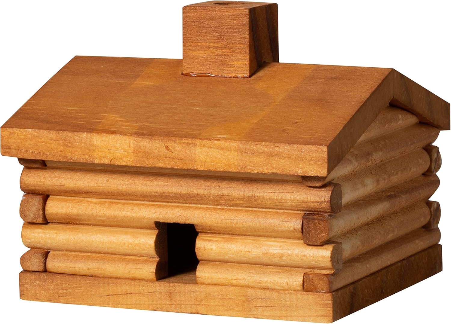 Paine's Log Cabin Incense Burner with 10 Cedar Cones
