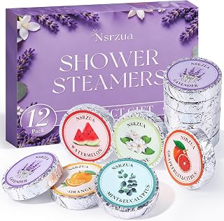 Shower Steamers Aromatherapy Birthday Gifts for Women-12 Pack Mothers Day Gifts,Gifts for Grandma,Wife,Mothers,Stress Relief and Relaxation Gifts for Women and Men,Created Your Own Home SPA