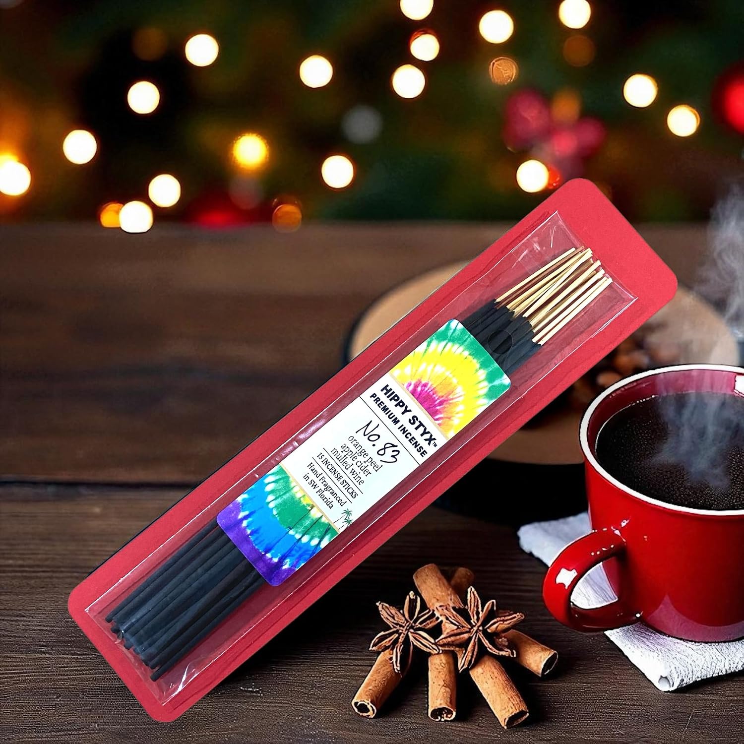 Florida’s Best Incense Sticks – Holiday Collection | Hand-Dipped & Cured in USA | Premium, Long-Lasting Fragrance for Relaxation, Focus & Elevated Workspaces