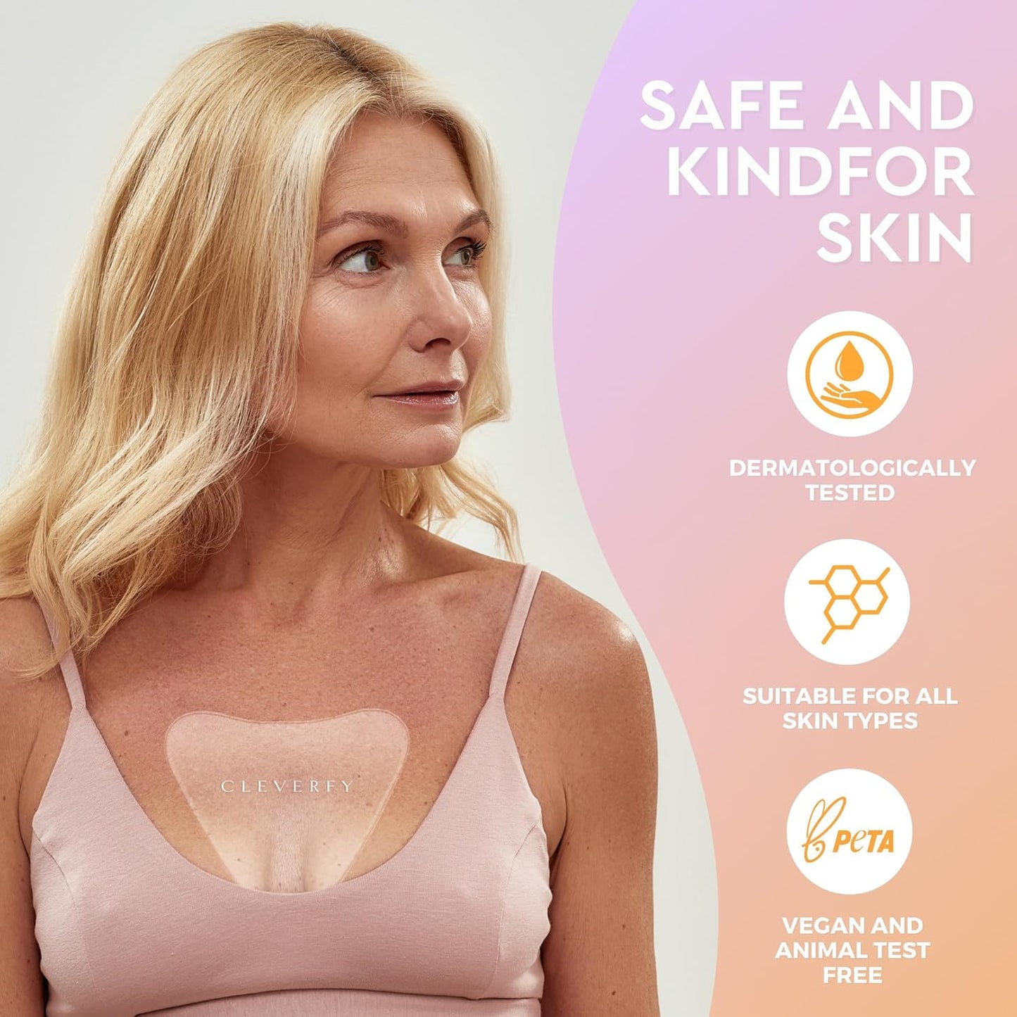 Cleverfy Self-Care Essentials: 6 Shower Steamers & 2-Pack VShape