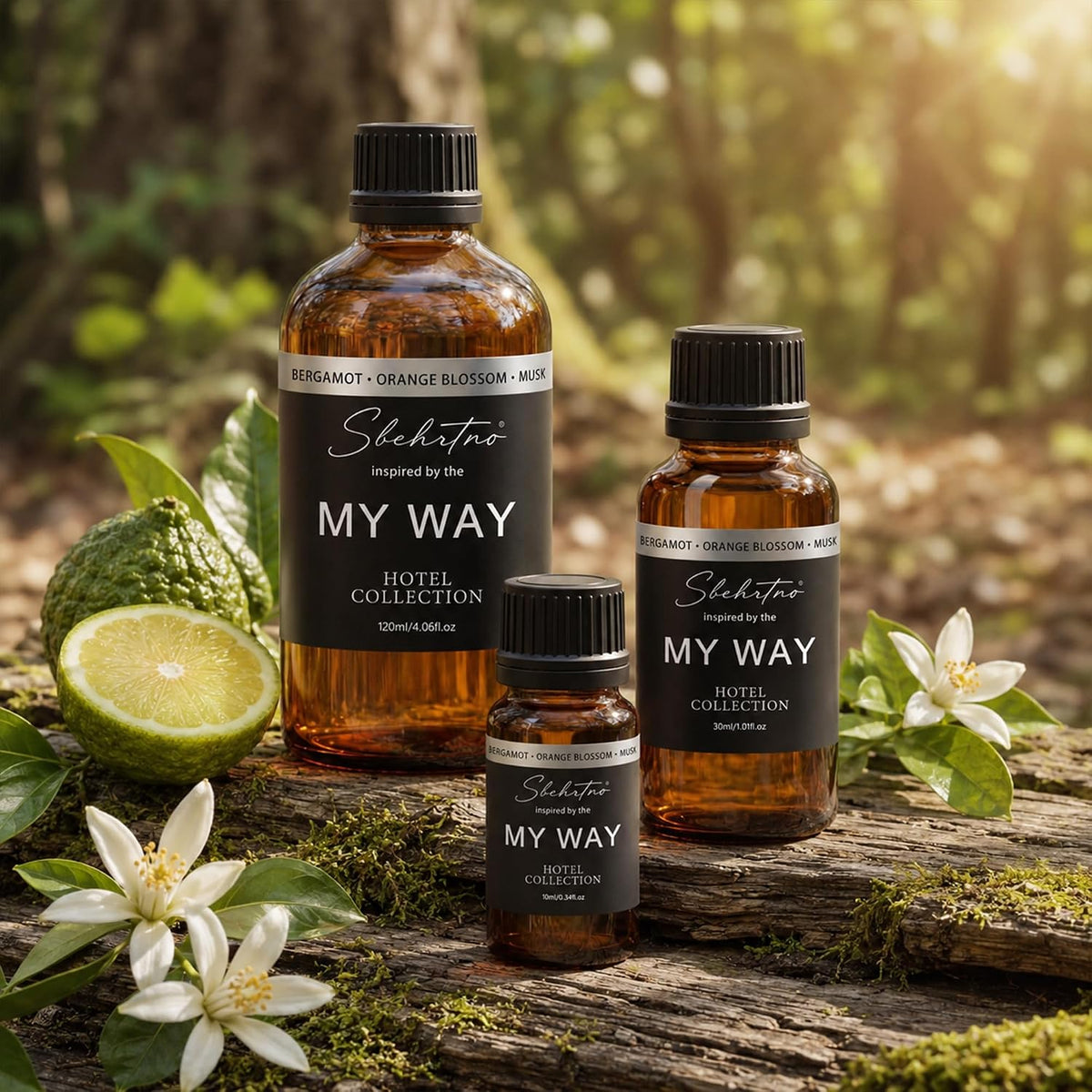 My Way Diffuser Oil – Luxury Hotel Collection, Inspired by The 1 Hotel Miami Scent – Sandalwood, Cedar &amp; Iris (0.34 Fl Oz (Pack of 1))