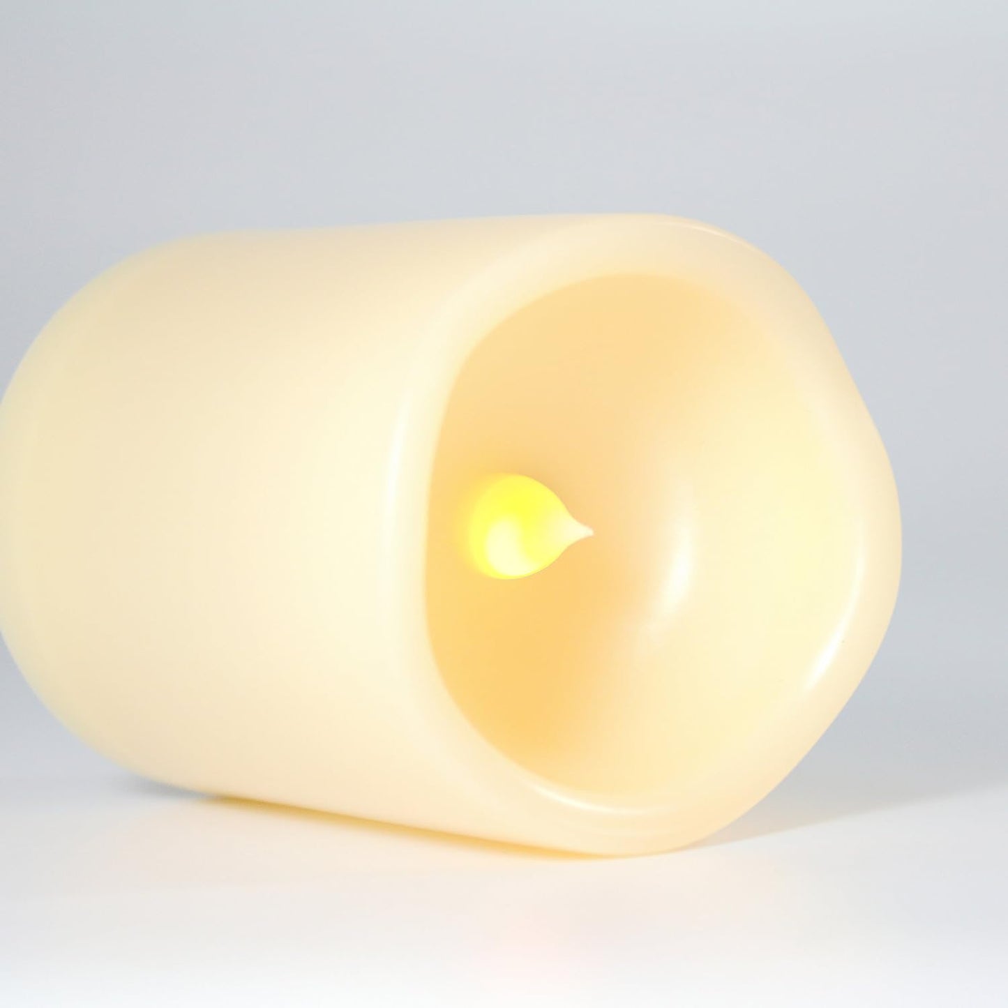 4 Pack LED Flameless Pillar Candles Waterproof Outdoor Battery Operated Candle Set with Cycling 24 Hours Timer Function for Lantern Home Garden Wedding Party Christmas Halloween Decoration 3x3 inches