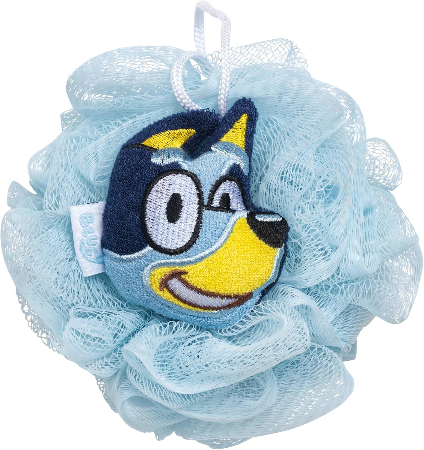 Jay Franco Bluey 3 Piece Spa & Bath Set - Includes Towel Wrap, Loofah & Spa Headband - Kids Bath & Shower Accessories