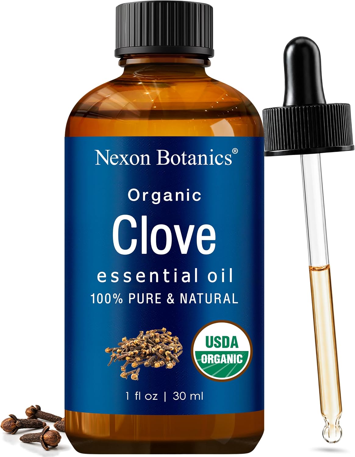 Organic Clove Essential Oil 1 Fl Oz - Pure