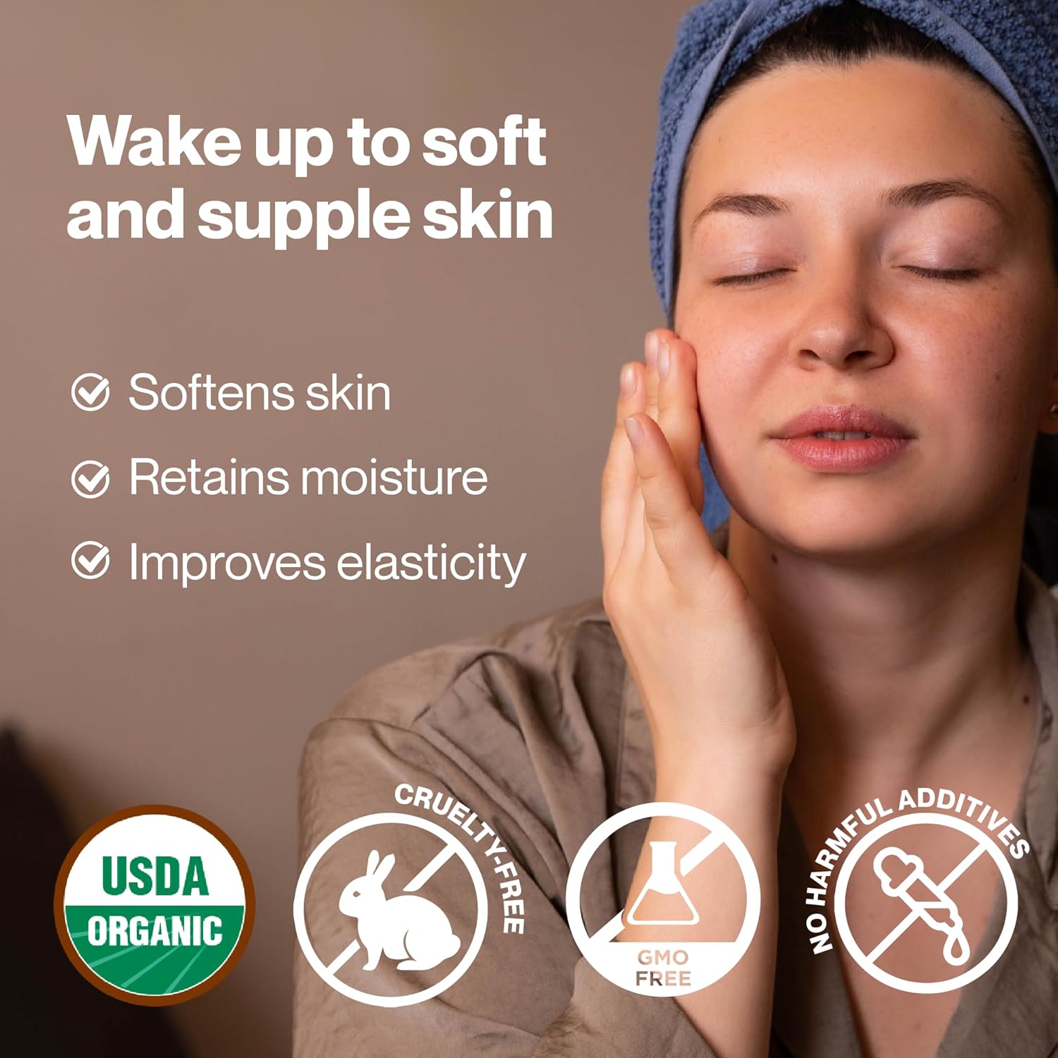 Premium Organic Fractionated Coconut Oil USDA Certified| Hydrating Moisturizer for skin 100% Pure, Unscented|Expeller Pressed Carrier Oil for Essential Oil(Net Wt:1.8kg/4lb)