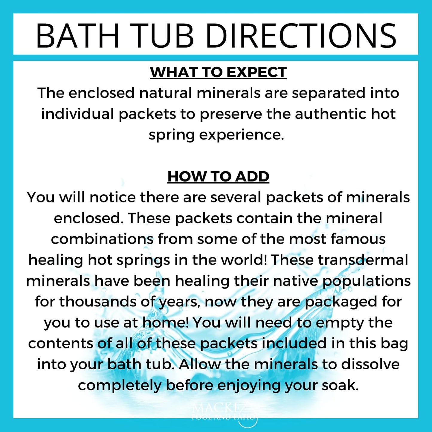 China Bath Soak (2 soaks per Bag) Soak in Hot Springs Around The World with Medicine Springs Dead sea Salt for Soaking and Bathing in Bath Minerals Add Dead Mineral Salts to Your Bath (China Soak)